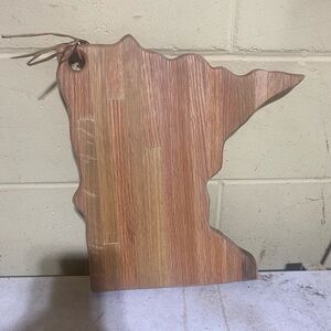 Minnesota shaped charcuterie board